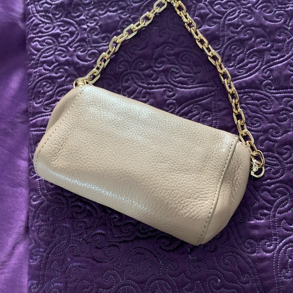 Authentic Tory Burch mini crossbody tan bag - Picture 8 of 10
